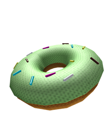 green donut hat roblox