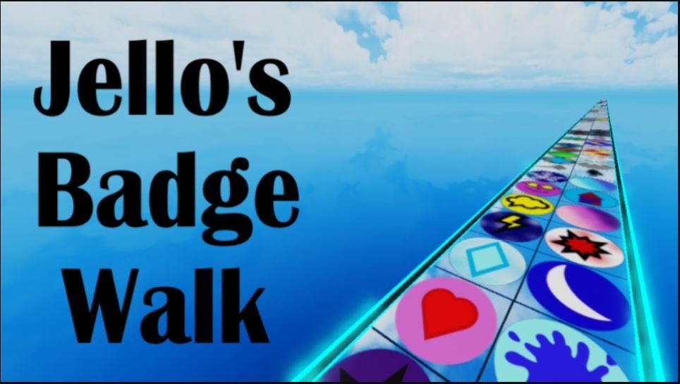 Jello S Badge Walk Roblox Wiki Fandom - how to make a badge walk in roblox