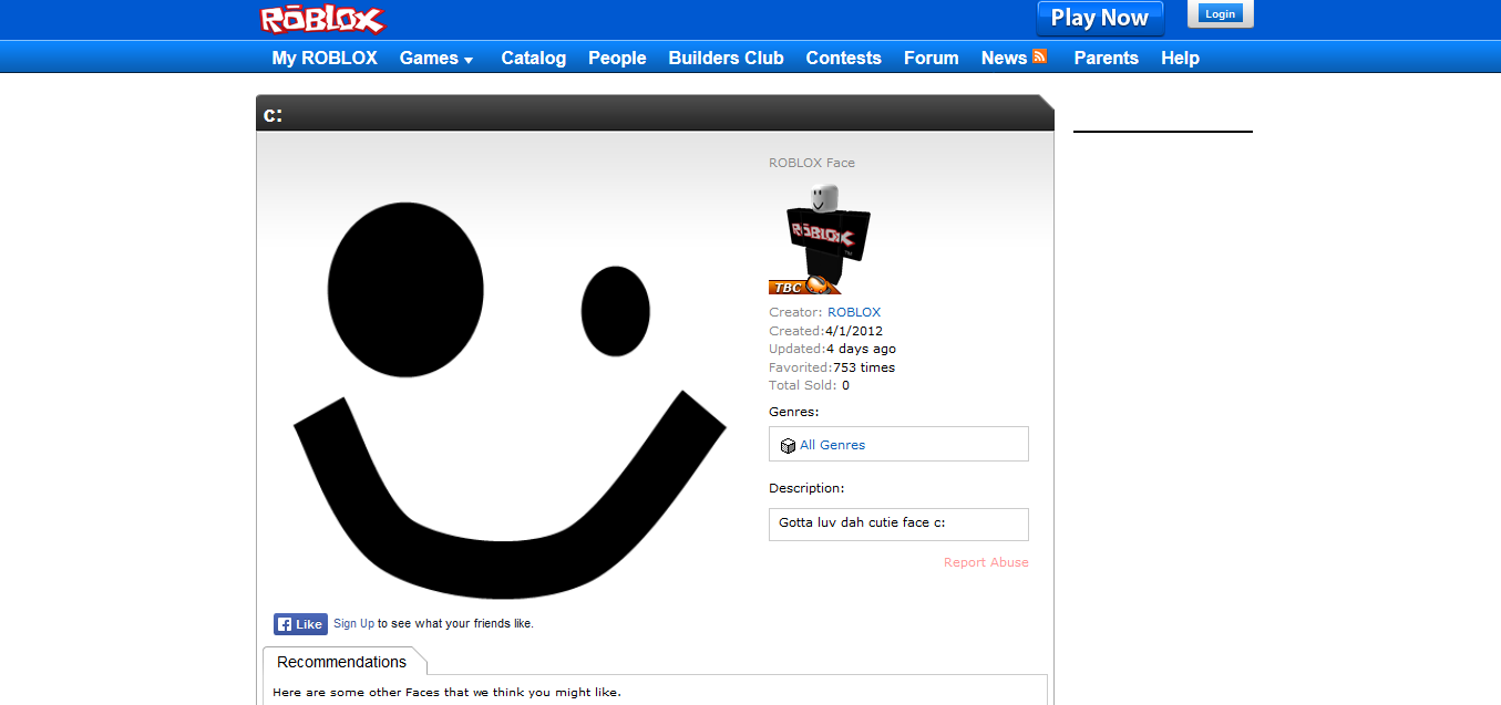 Classic Smile Face Mask's Code & Price - RblxTrade