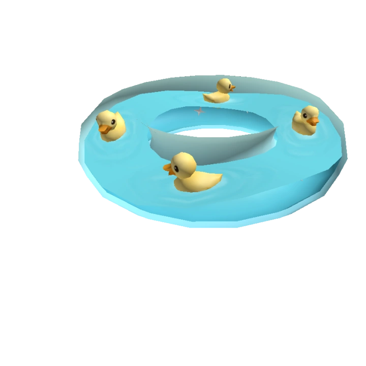rubber ducky floaties