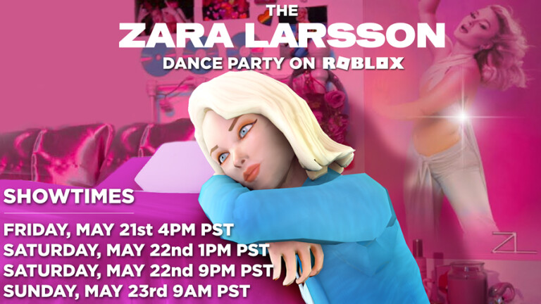Zara Larsson Dance Party Roblox Wiki Fandom - party song roblox