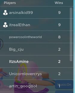 Leaderboard, Roblox Wiki