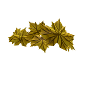 Gold Leafy Headpiece