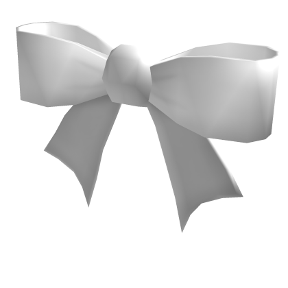 Catalog Lovely White Bow Roblox Wikia Fandom - real bow roblox