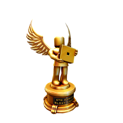 Catalog The 5th Annual Bloxy Award Roblox Wikia Fandom - how to get the golden wings in roblox bloxy awards
