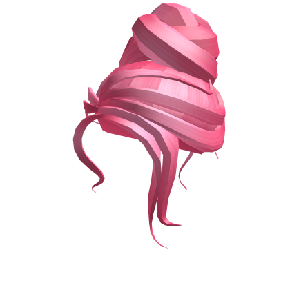 pink free hair in roblox
