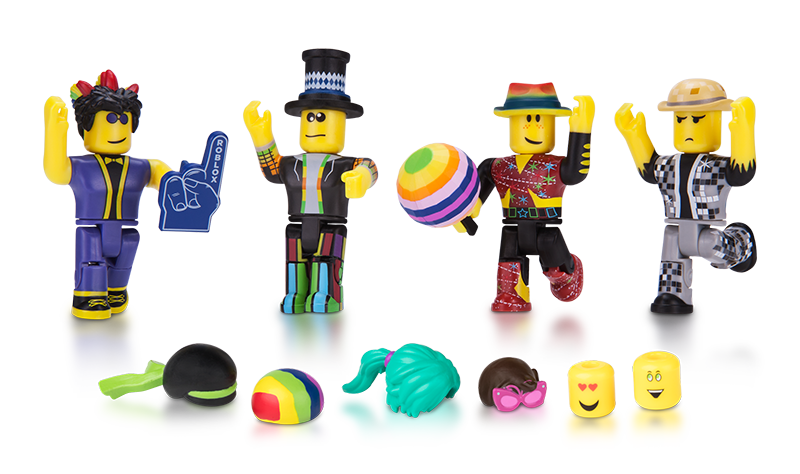 NEW Roblox Dominus Dudes Mix and Match Set of 4 Characters + Accessories +  Code