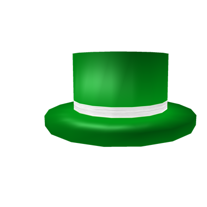 Catalog Green Top Hat With White Band Roblox Wikia Fandom - green top hat roblox