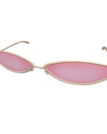 Catalog Pink Cat Eye Aesthetic Sunglasses Roblox Wikia Fandom - freeevent roblox วธเอาไอเทมฟร cat eye glasses