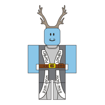 toothy deer man roblox toy