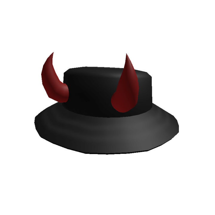 Black Stylish Devil Hat Roblox Wiki Fandom - roblox red stylish hair