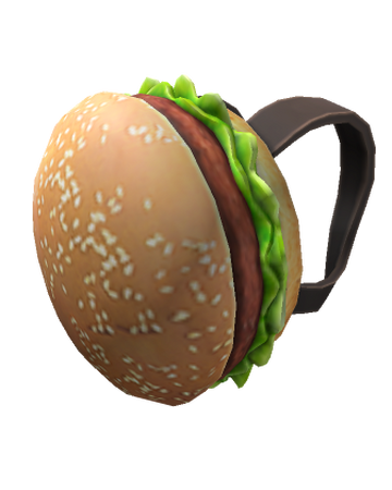 Catalog Burger Backpack Roblox Wikia Fandom - roblox burger png
