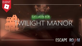 Hallow S Eve 2018 Roblox Wikia Fandom - roblox escape room hallows eve niffler twilight manor