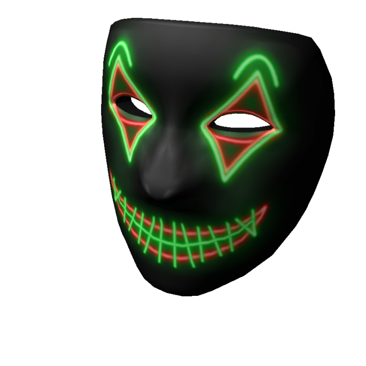 Catalog Led Mask The Clown Roblox Wikia Fandom - led roblox