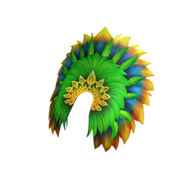 Feathery Carnival Costume