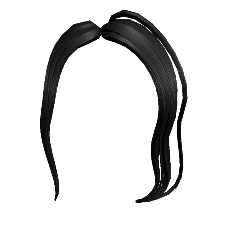 glamour bun in black roblox