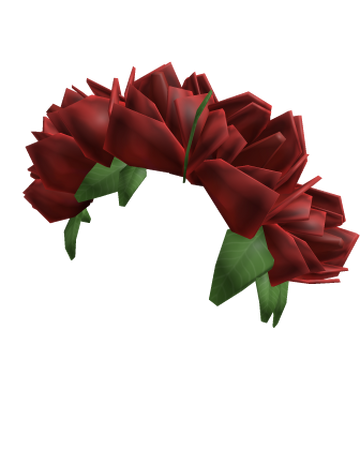 Catalog Red Rose Crown Roblox Wikia Fandom - red flower crown roblox