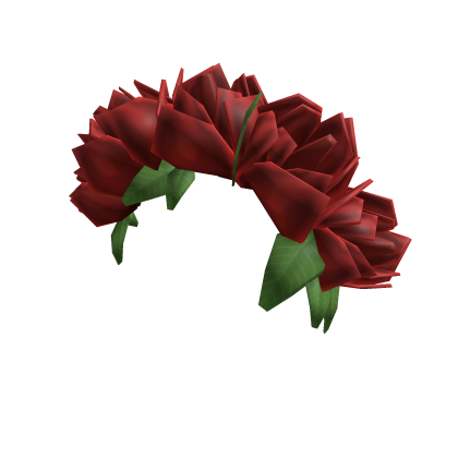 Catalog Red Rose Crown Roblox Wikia Fandom - rose roblox face