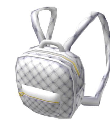 White Luxury Backpack Roblox Wiki Fandom - louis vuitton backpack roblox