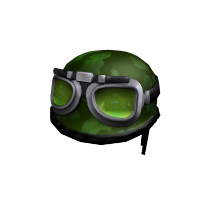 Camo Helm With Utility Goggles Roblox Wiki Fandom - roblox helmet goggles