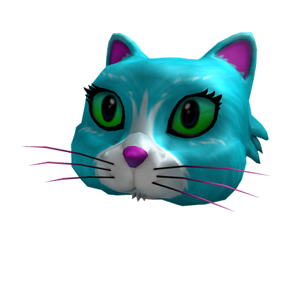 Cyan Kitty Roblox Wiki Fandom - roblox cat head