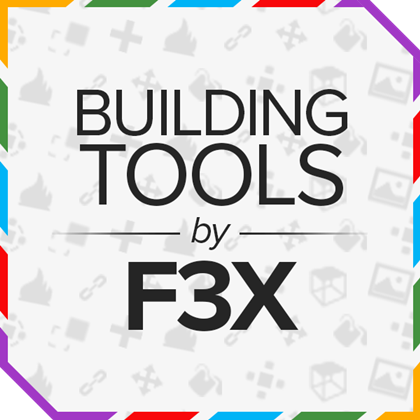 Building Tools By F3x Roblox Wiki Fandom - roblox studio how to make a custom tool