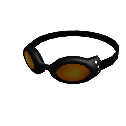 Orange Goggles Roblox Wiki Fandom - black raised goggles roblox