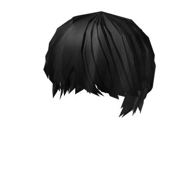 Anime Boy Hair in Black, Roblox Wiki