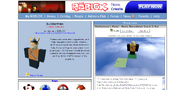 The homepage in 2008.