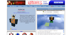 Roblox Homepage Roblox Wiki Fandom - roblox website 2019