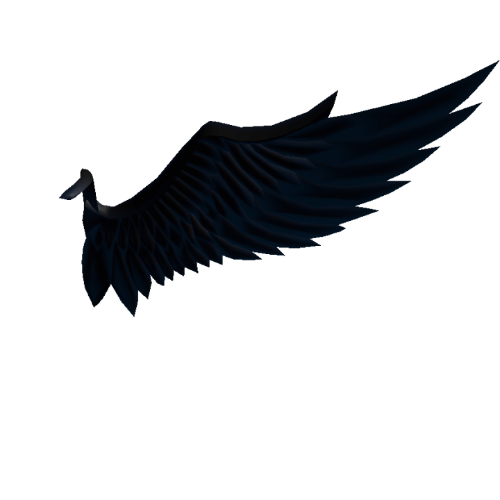 Dark Shoulder Wing Left Roblox Wiki Fandom - roblox black wings code