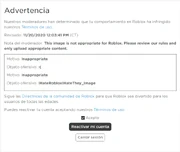 Nueva AdvertenciaROBLOX