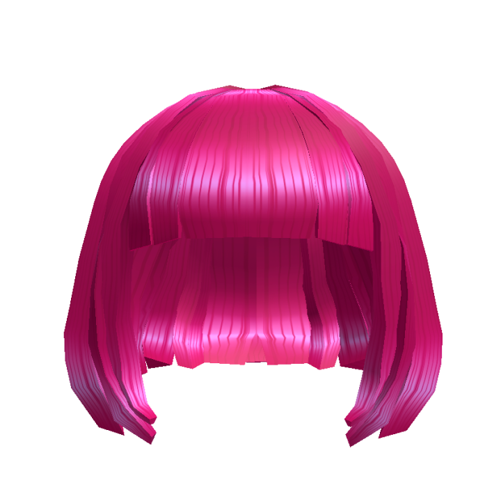 transparent roblox pink hair