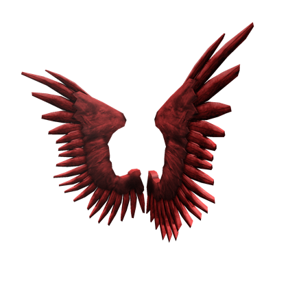 Commander Crows Wings Roblox Red Wings Png Image