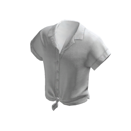 Black Button Top - Roblox