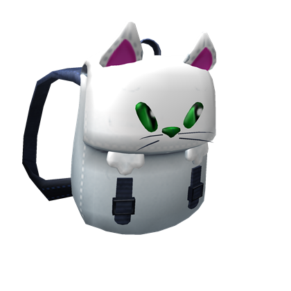 Catalog Kitty Kat Backpack Roblox Wikia Fandom - bag roblox png cat