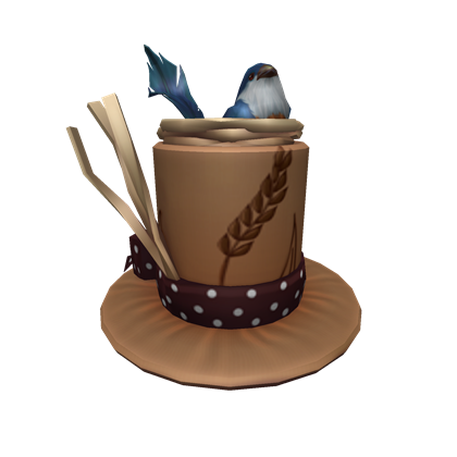 Catalog Bird Nest Top Hat Roblox Wikia Fandom - bird hat roblox