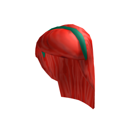 Candy Apple Hair Roblox Wiki Fandom - roblox character waving with red hair with cherries
