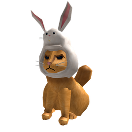Crabby Bunny Cat