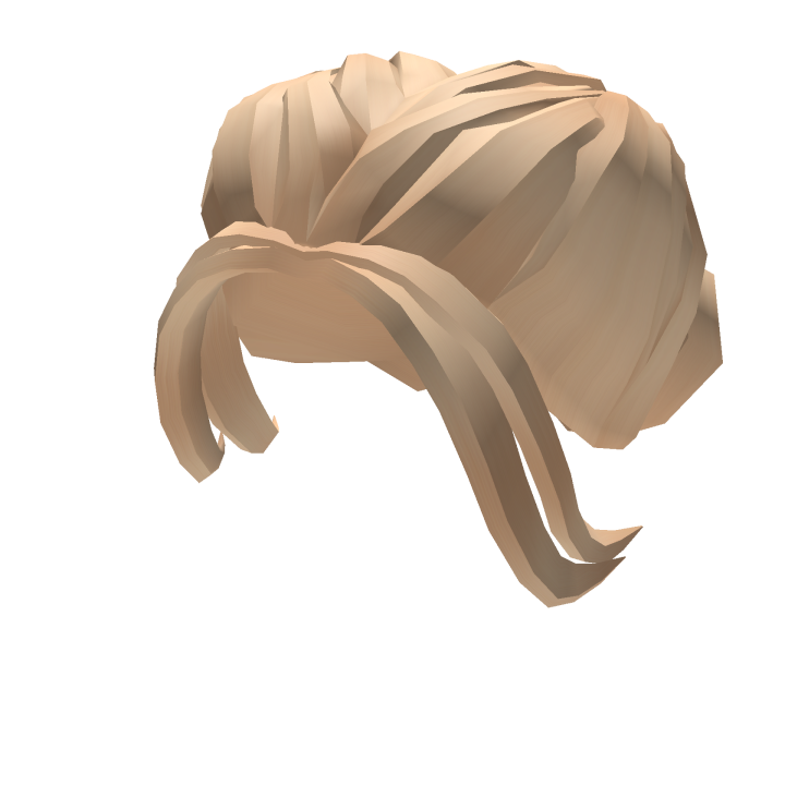 Blonde Elegant Low Bun - Roblox