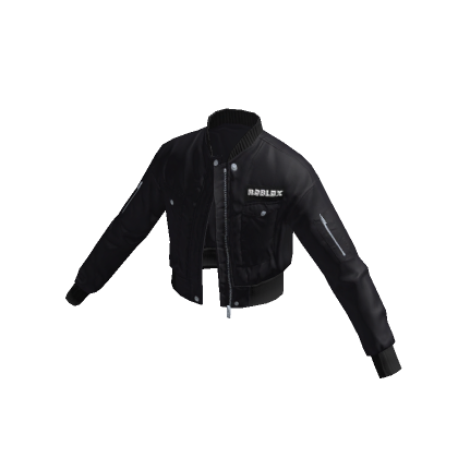 Jacket-CroppedBomber-Black | Roblox Wiki | Fandom
