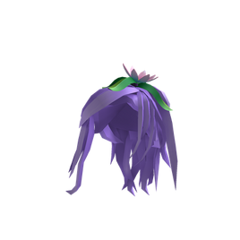 Lilac Flower Princess Hair