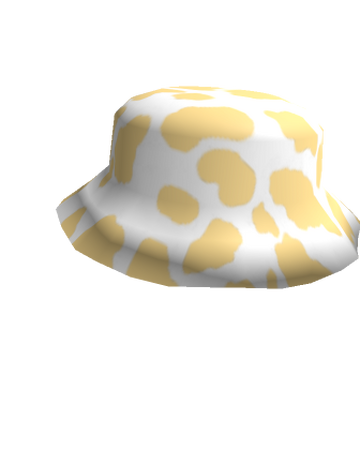 Roblox Cow Hat - the yellow bucket hat roblox