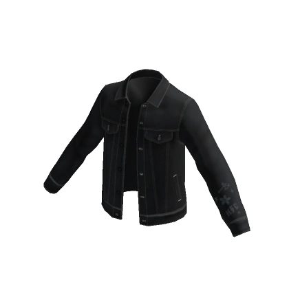 Vans x Stranger Things Hellfire Club Jean Jacket | Roblox Wiki