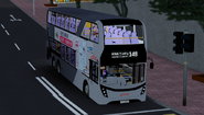 勞博頓快巴派出Enviro500 MMC行走148線 (往貨櫃島巴士總站)