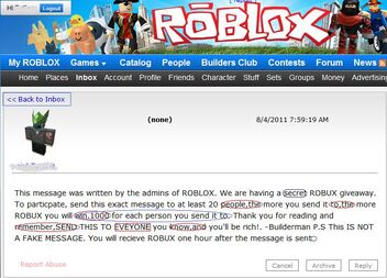 Spam Roblox Wiki Fandom - roblox robux url