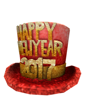 Catalog 2017 New Year S Hat Roblox Wikia Fandom - how to get free hats on roblox 2017