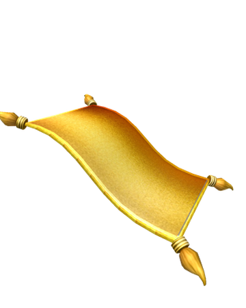 Catalog Golden Magic Carpet Roblox Wikia Fandom - rainbow carpet roblox gear code