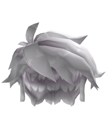 Messy White Hair Roblox Wiki Fandom - black and white hair roblox