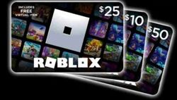 ThePoinball on X: 🙀Win 25$ Roblox Giftcard! Rules : 1️⃣Follow me  2️⃣Comment with who you want to spend those Robux with. 3️⃣Retweet ⌚The  Winner will be Announce December 26th #robuxgiveaway   /